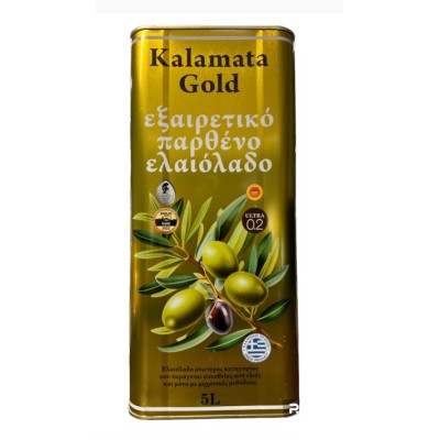 Alyvuogių aliejus Extra Virgin Kalamata Gold, 5 L